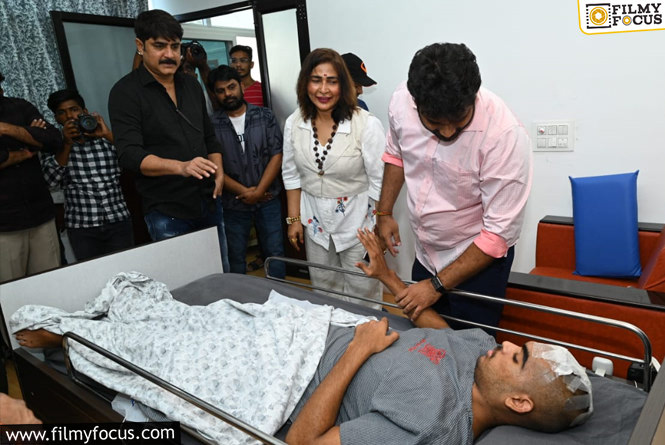 Hero Srikanth as Guest of Honor for 4th Anniversary of New Life Physiotherapy and Rehabilitation Center