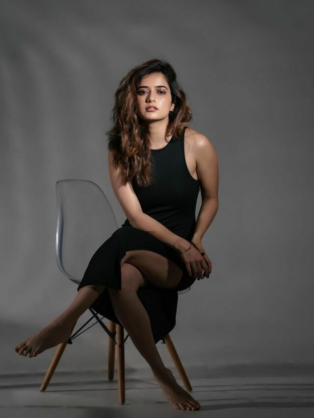 Ashika Ranganath Elegance Stills in Black Outfit