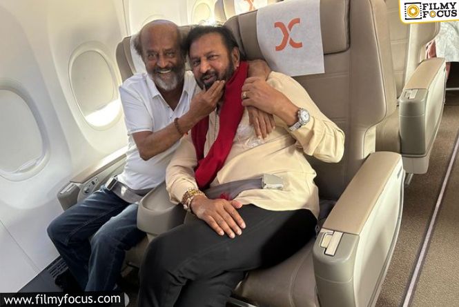 Mohan Babu And Rajinikanth’s Latest Picture Demonstrates Their Strong Bond